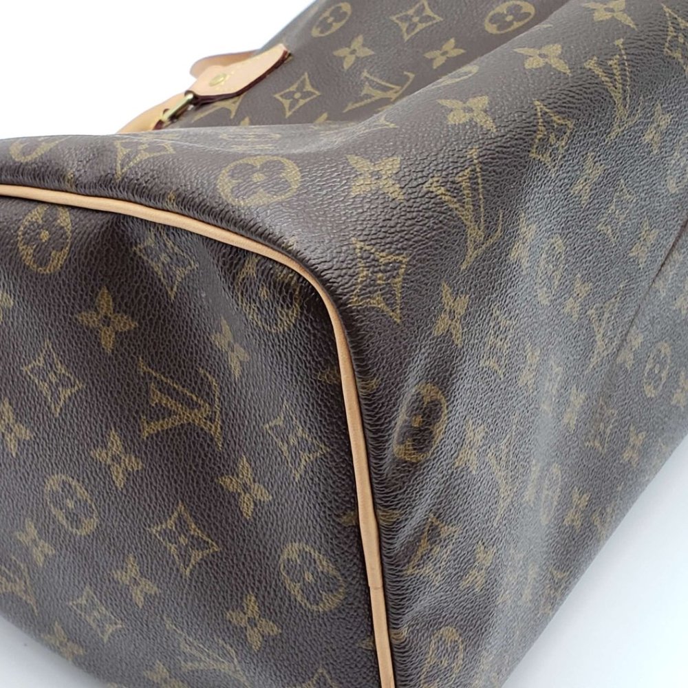 100% Authentic Louis Vuitton  Speedy 35 Monogram Boston Hand Bag - Picture 11 of 16